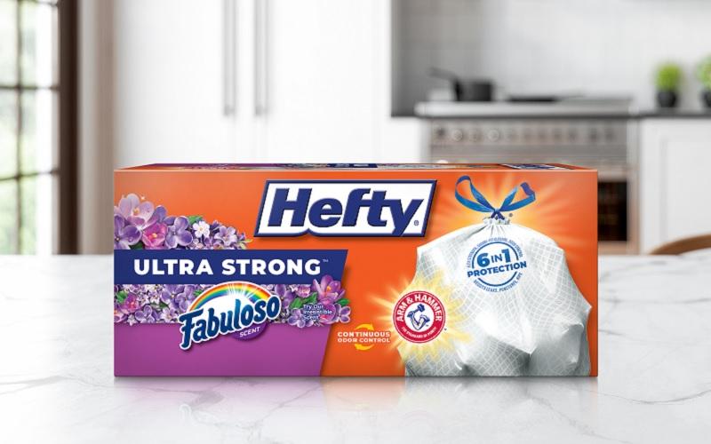 Hefty trash clearance bags