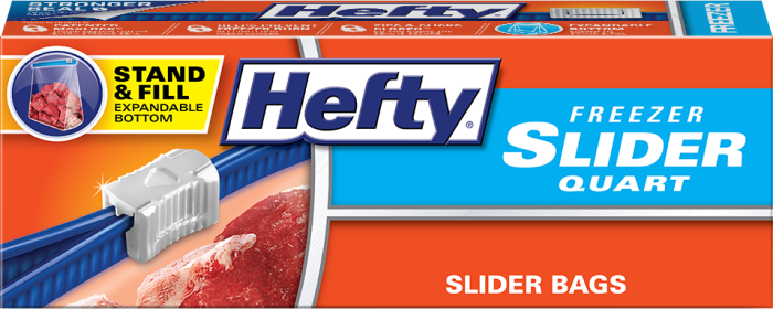 hefty ziploc freezer bolsas