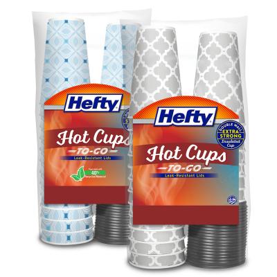 Hefty Hot Cups 12oz 16oz Product Hero