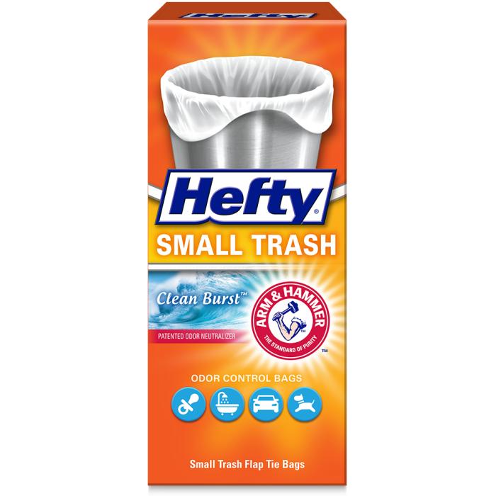 GetUSCart- Hefty Ultra Strong Made with 50% Recovered Materials* Tall  Kitchen Trash Bags, Gray, Clean Burst, 13 Gallon, 40 Count