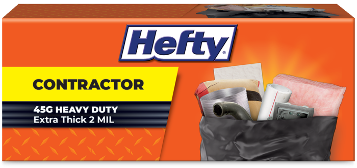 Extra Thick Heavy Duty Contractor Bags, 33 Gallon, 3 Mil, 39
