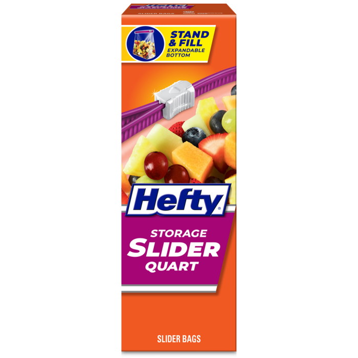 2 pkg Hefty Slider GALLON Winter Limited Edition LE Storage Bags 30 Count  Total