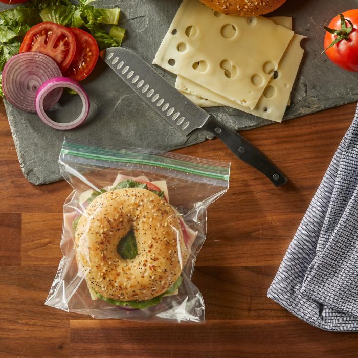 Hefty Basics Fold & Close Sandwich Bags 150 ct Box