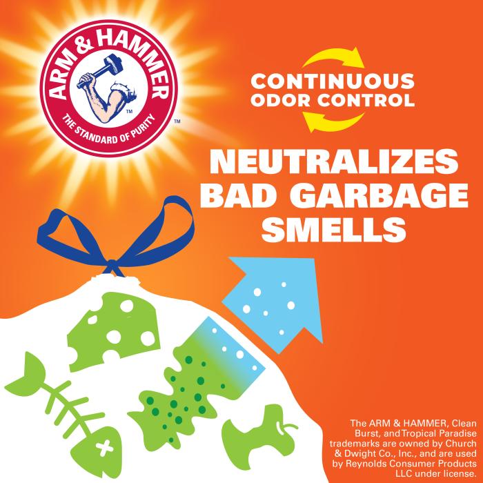 Arm & Hammer Continuous Odor Control Ultra Strong Tall Kitchen