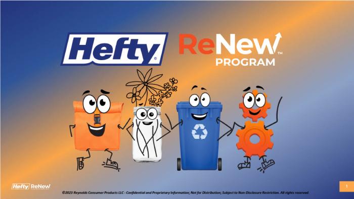 hefty renew program